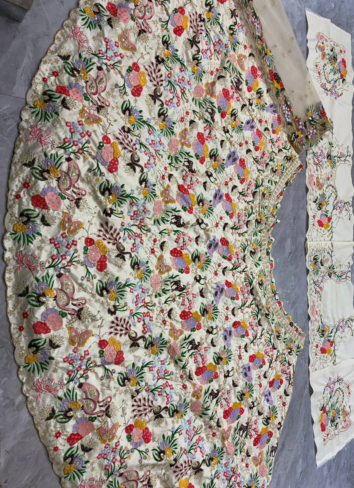 Premium Masti Silk Embroidery Lehenga Choli with Sequins Work