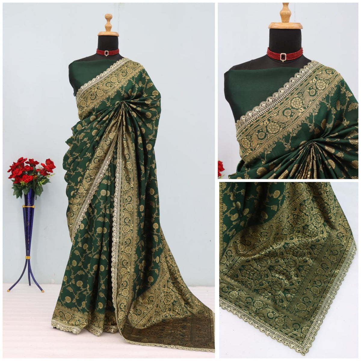 Banarasi Silk Saree Blouse