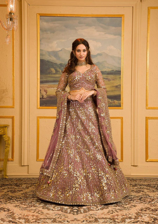 Latest Georgette Embroidery Thread Lehenga Choli