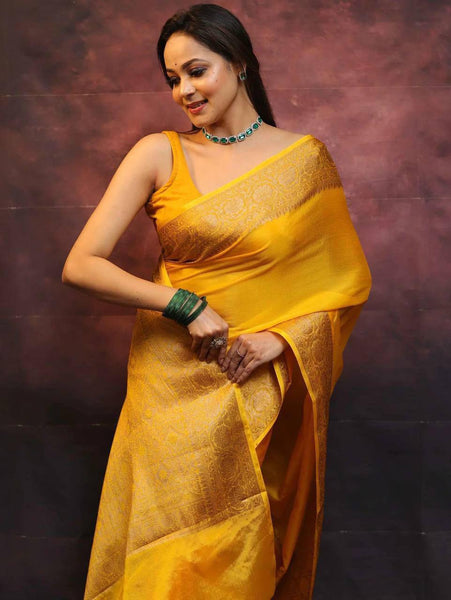 Reach Pallu Jacquard Saree For Women