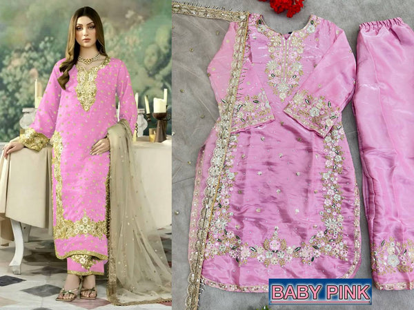 Latest Jimmy Cho Embroidery Salwar Suit