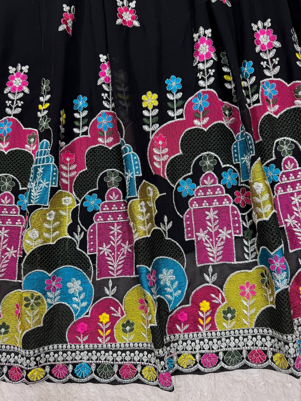 Latest Georgette Thread Lehenga Choli