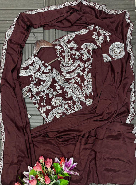 Latest Jacket saree ready to wear