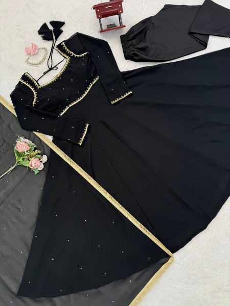 Black Color Anarkali Suit