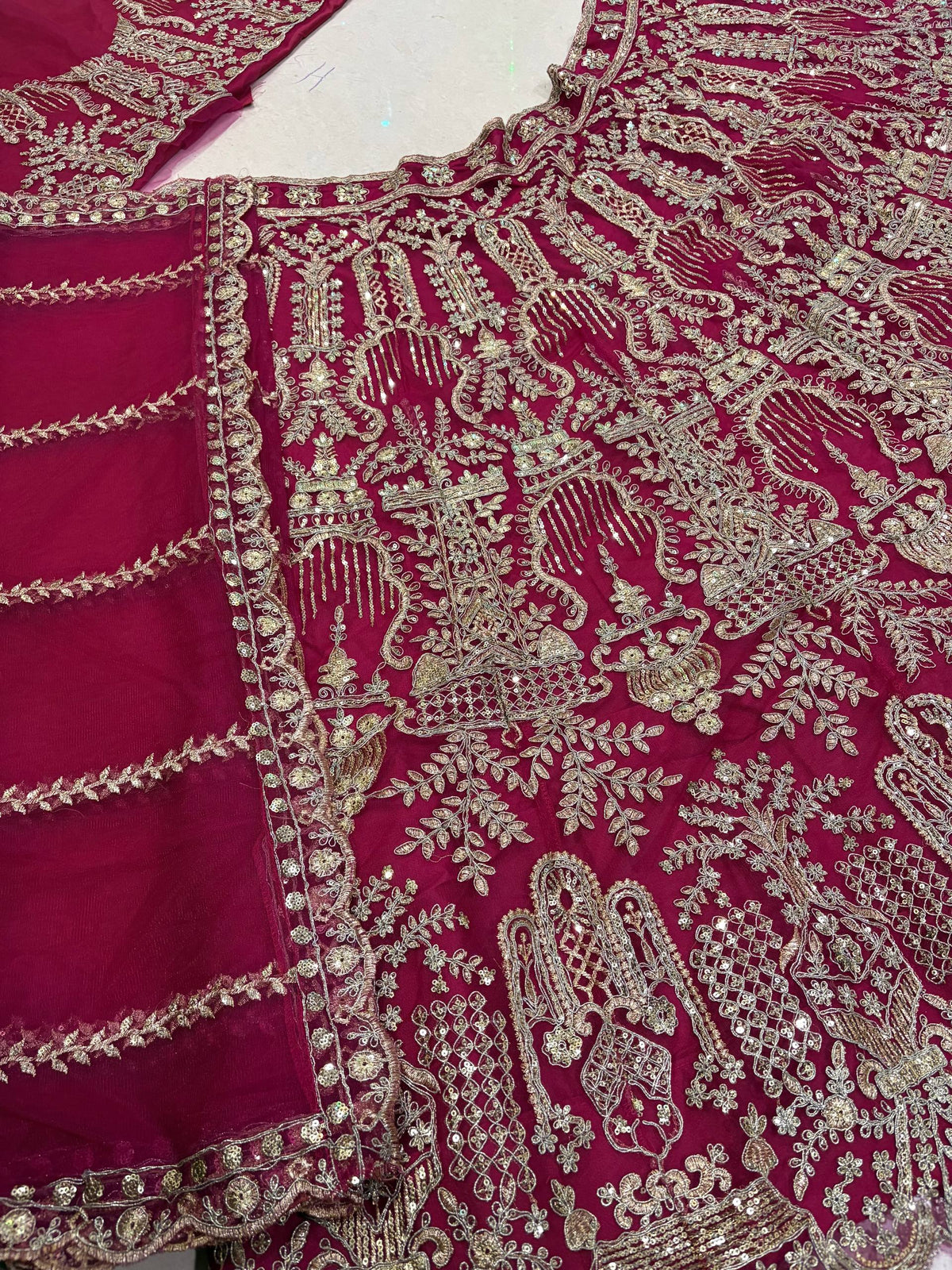 Premium Soft Net Sequins Coding Work Lehenga Choli Set with Dupatta
