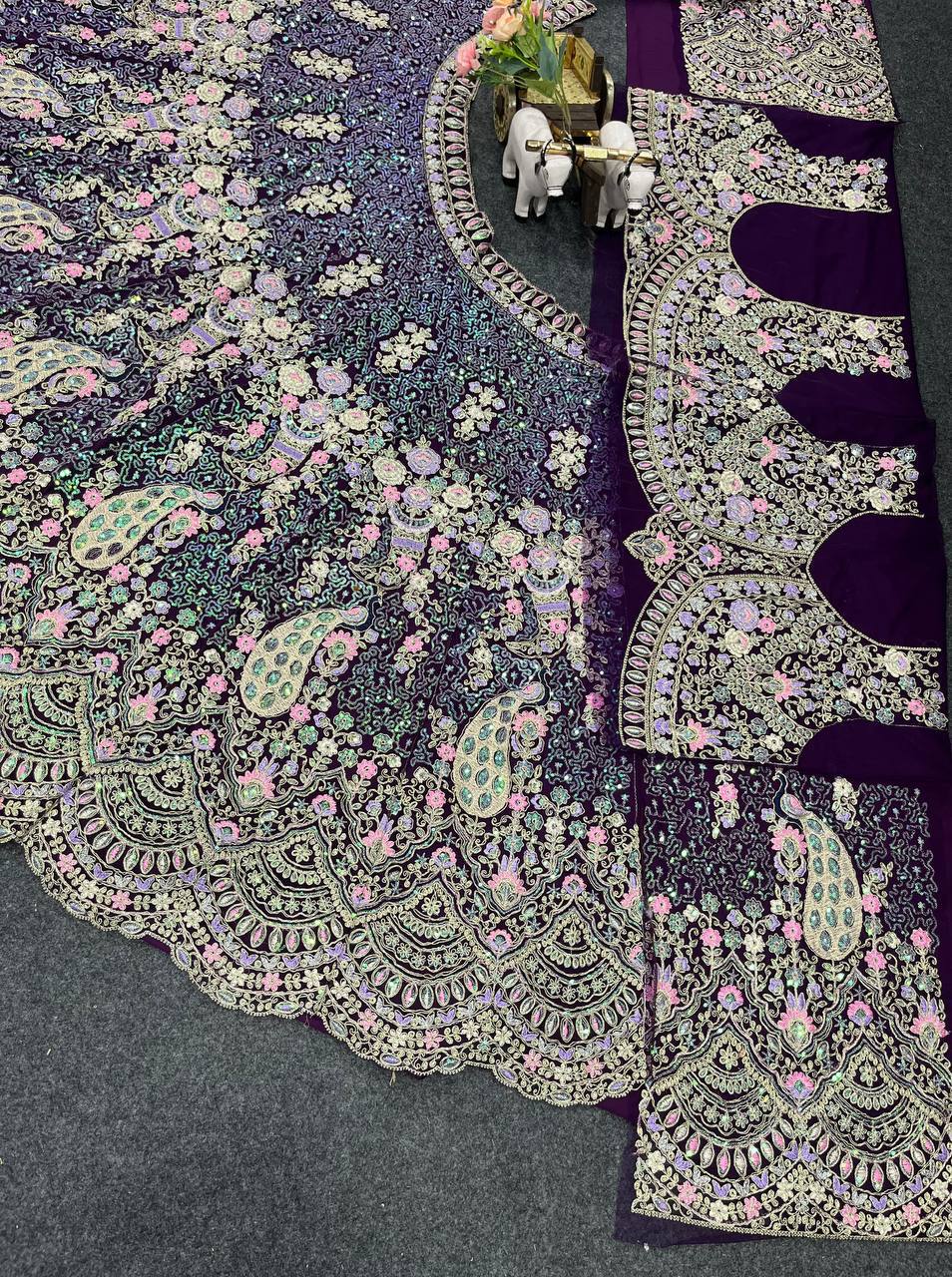 stunning Soft Butterfly Net Lehenga Choli