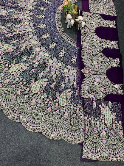 stunning Soft Butterfly Net Lehenga Choli