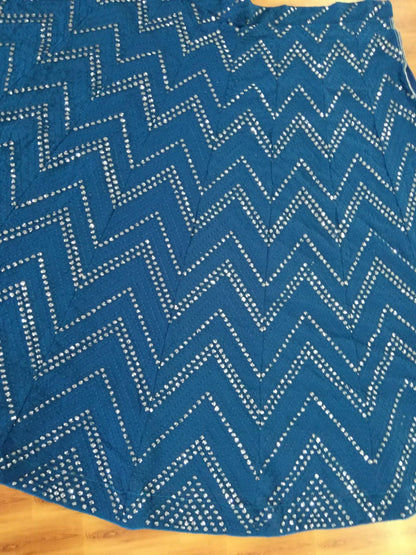 Premium Faux Georgette Sequin Embroidery Lehenga Choli Set