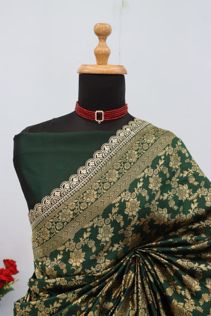 Kanjeevaram Silk Saree With Blouse Piece