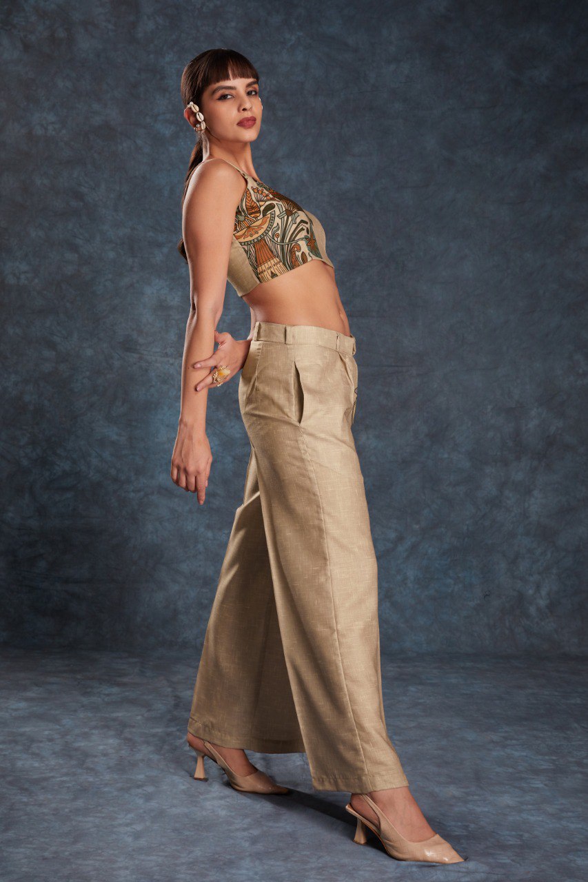 Latest Linen Printed Co-ord Set