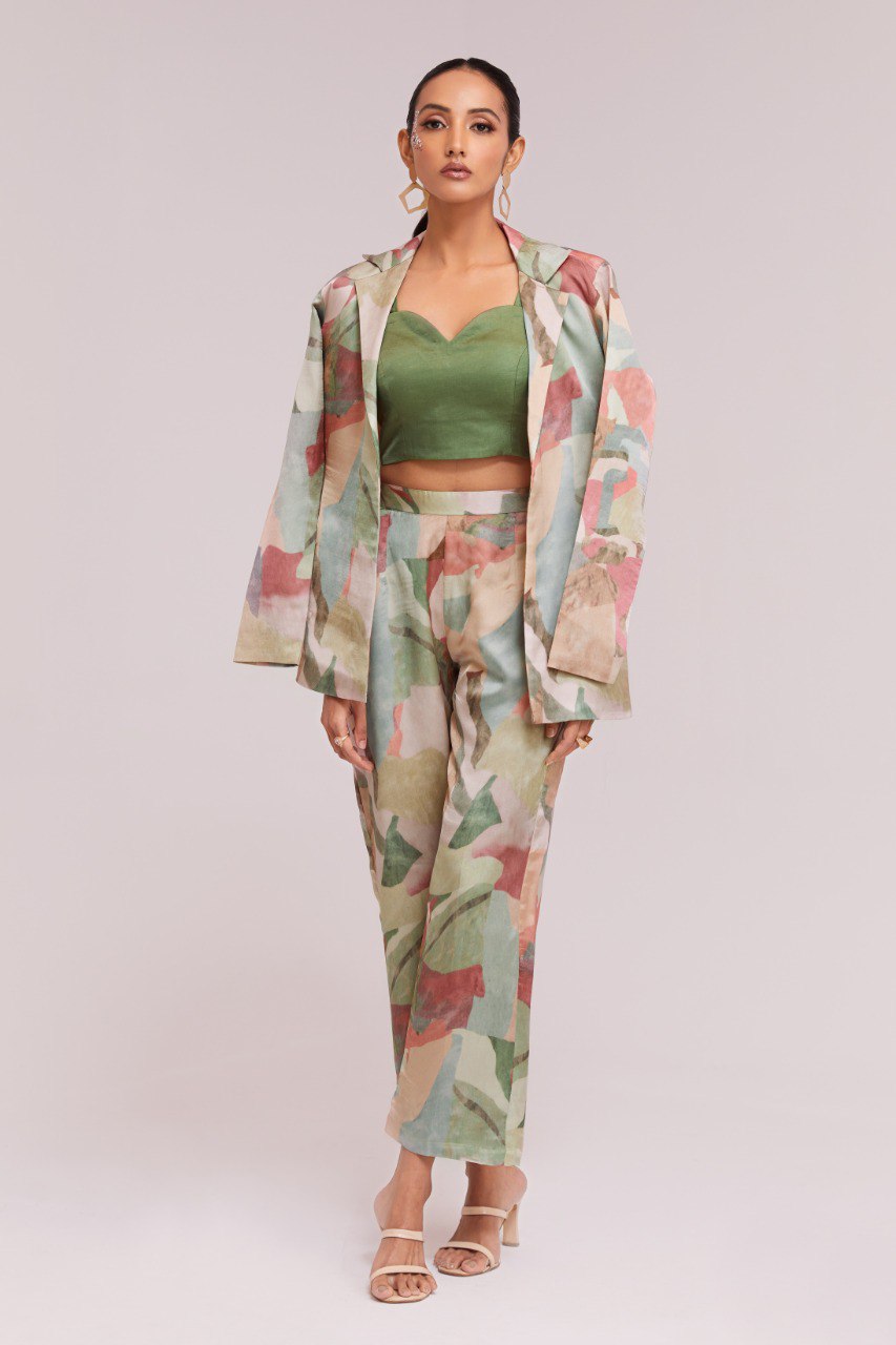 Modal Satin Printed Co-Ord Set