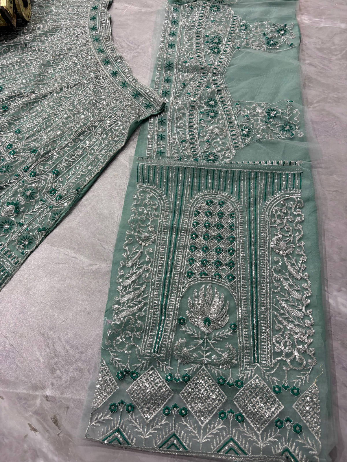 Premium Soft Net Designer Lehenga Choli with Sequins Work