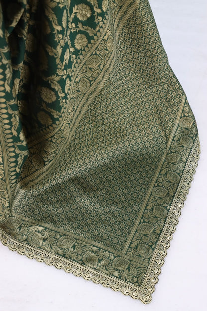 Latest Banarasi Silk Saree with Matching Silk Blouse Piece