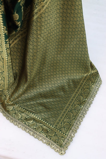 Banarasi Silk Saree Matching Silk Blouse Piece
