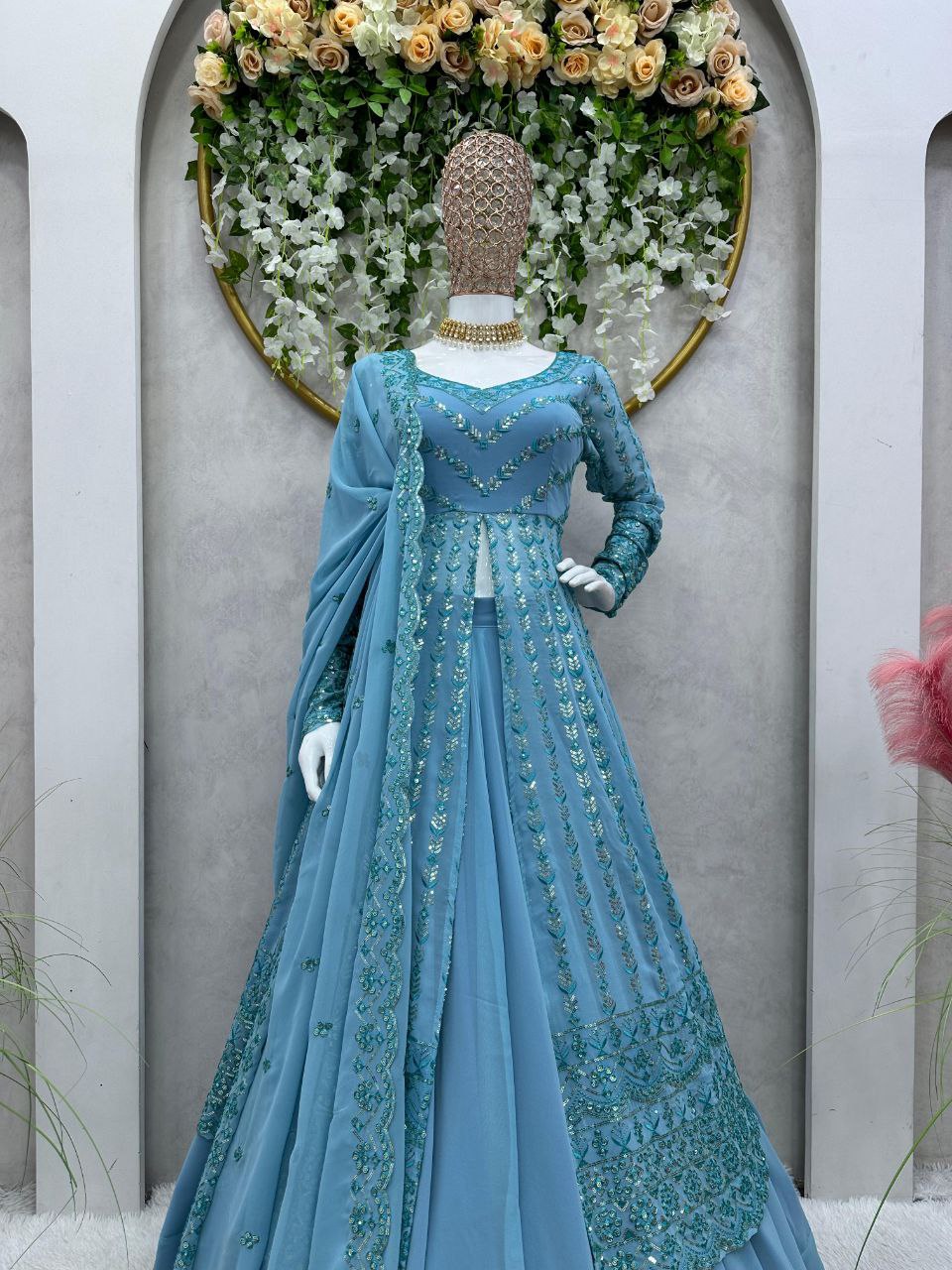 Beautiful wedding Collection Top Lehenga with Dupatta