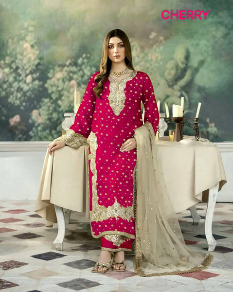 Latest Jimmy Cho Embroidery Salwar Suit