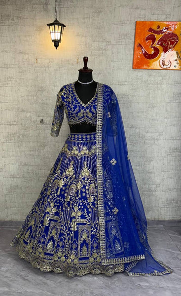 Latest Net Lehenga Choli