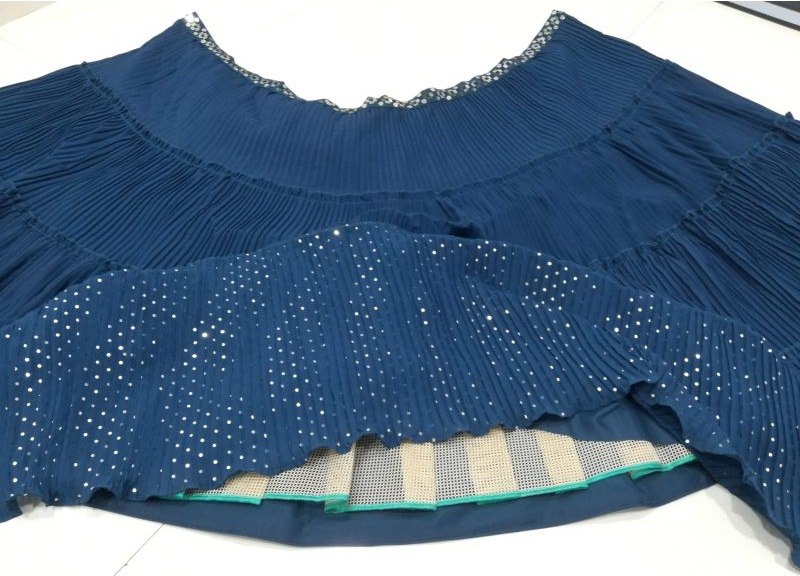 Exquisite Faux Georgette Lehenga Choli with Heavy Embroidery