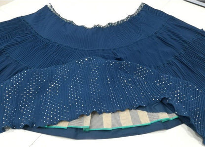 Exquisite Faux Georgette Lehenga Choli with Heavy Embroidery