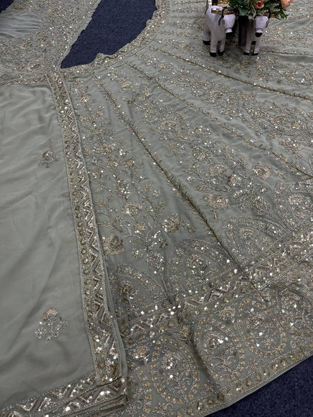 Designer Faux Georgette Lehenga Choli set