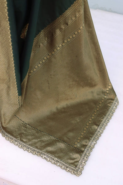 Banarasi Silk Saree With SIlk Blouse Piece For Women