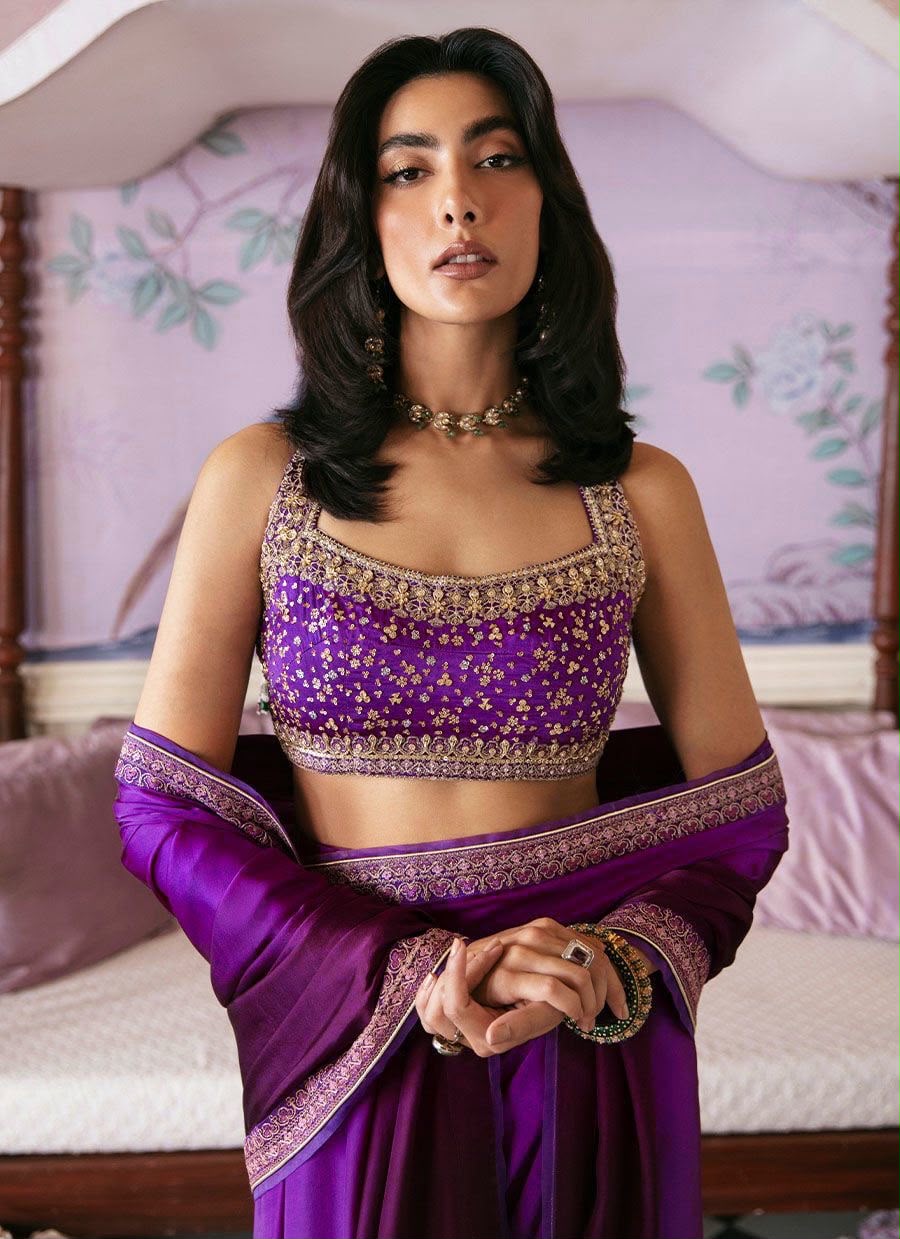Satin Silk Saree Blouse