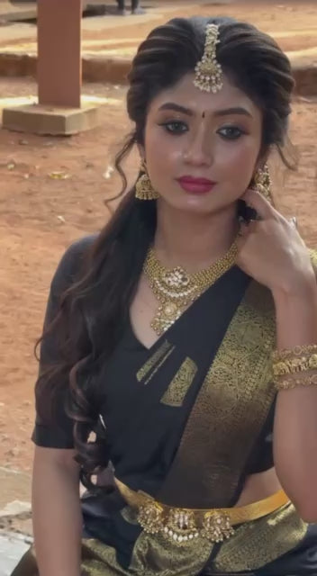 Reach Pallu Jacquard Saree For Women