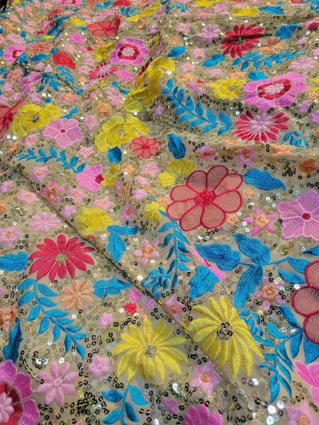 Wedding Wear Cream Lehenga Choli