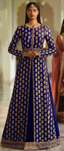 Color Designer Silk Embroidered Thread Work Salwar Suit For Wedding Wear