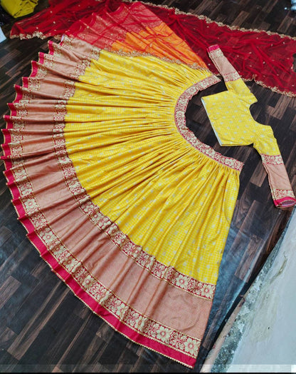 Digital printed Rayon Latest Lehenga Blouse Design For Women