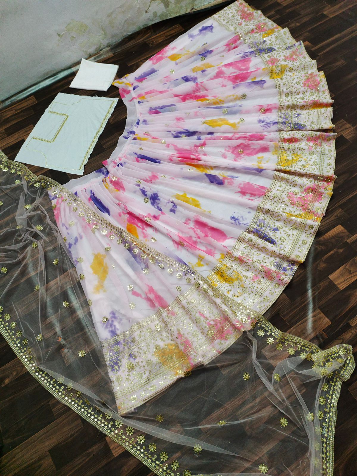 Amazing Embroidered Designer Lehenga For Women