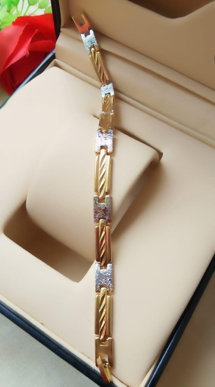 Bootylicious Golden & Silver Imitation Bracelet