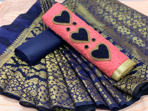 Striking Pink Cotton Silk Diamond Moti Thread Work Salwar Suit