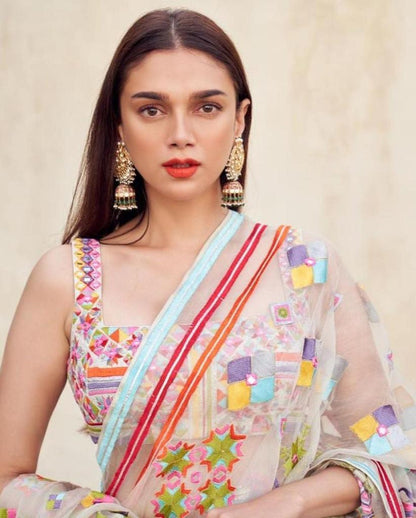 Party Weare Multi Color Designer Digital Printed Georgette Function Wear Lehenga Choli