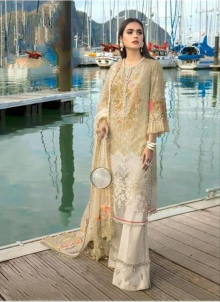 Astonishing Fancy Cotton Printed Sharara Salwar Suit For Party Wear