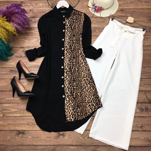 Party Black Flex Design Cotton Printed Ready Made Knock Out Plazo Kurti For Party Wear