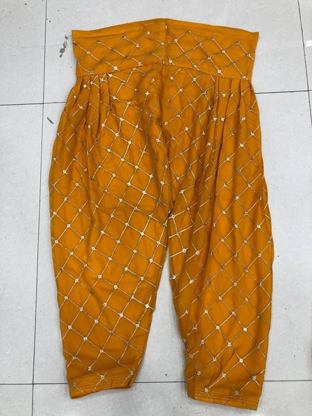 Remarkable Pink Color Vichitra Silk Designer Embroidered Work Wedding Wear Salwar Suit