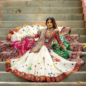 Adorable Multi Color Designer Digital Printed Soft Butter Silk Festive Wear Lehenga Choli