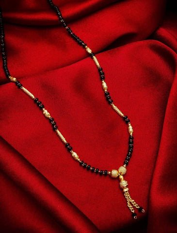 Regular Wear Golden Imitation Mangalsutra