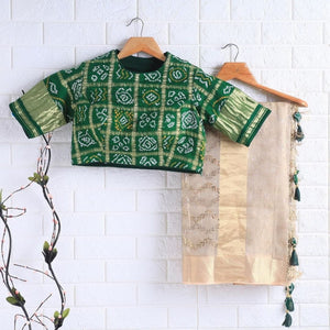 Jazzy Cream Color Function Wear Banarasi Silk Weaving Cut Dana Work Saree Blouse