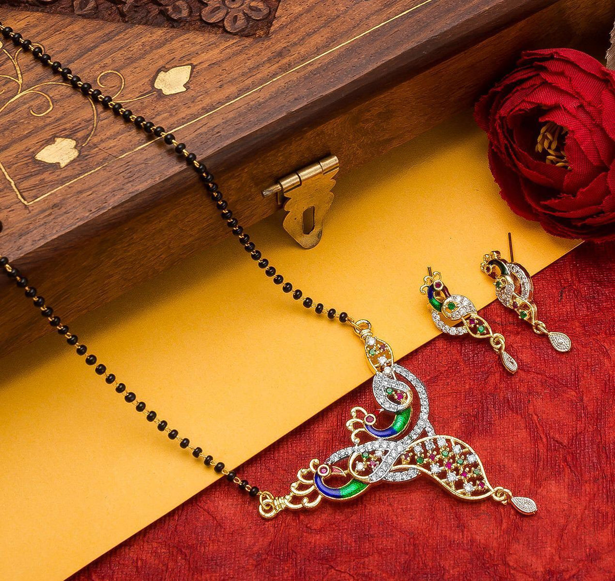 Tremendous Imitation Mangalsutra Set