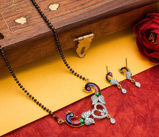 Comely Fashionable Mangalsutra Set