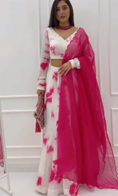 Latest Georgette Lehenga Choli