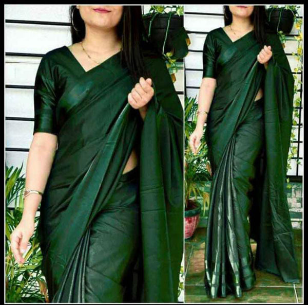 Party Wear Art Silk Design Saree With Blouse