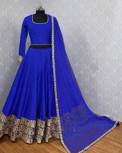 Latest Embroidered Georgette Lehenga Choli