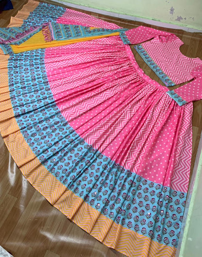 Latest Heavy Digital Print Navaratri Special Lahenga Choli