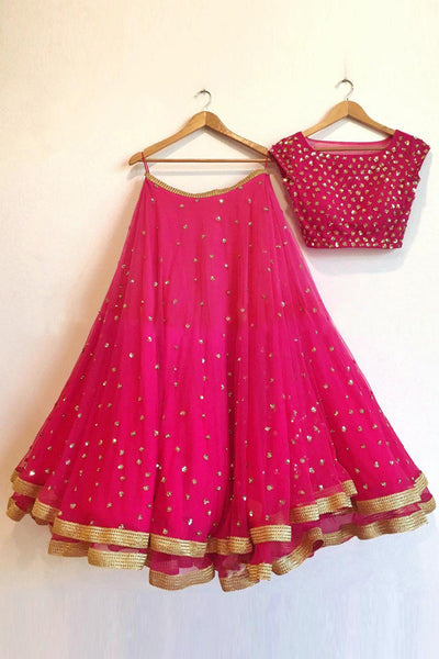 Rani Color Designer Embroidered Lehenga Choli