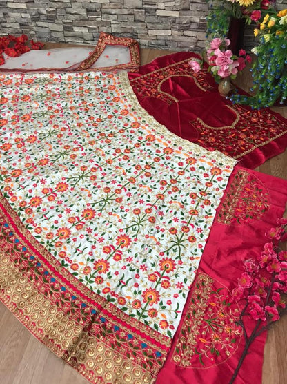 Multi Work Designer Lehenga For Women