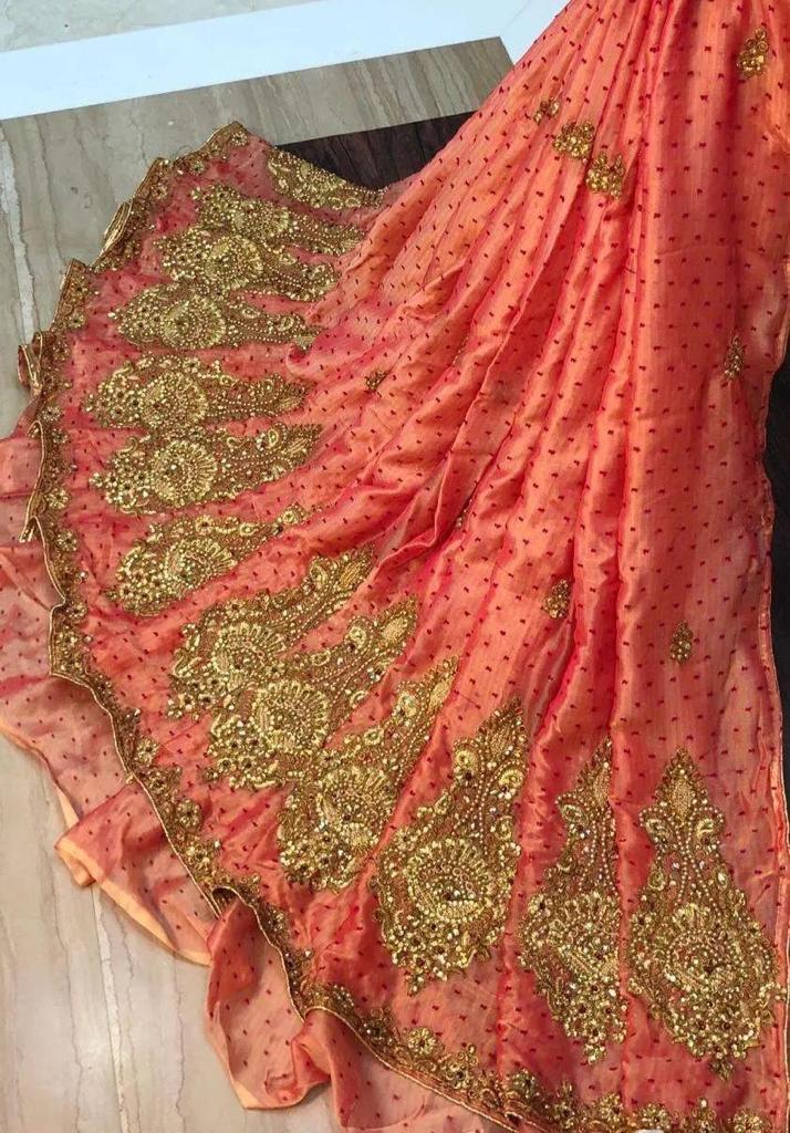 Designer Latest Embroider Saree For Women