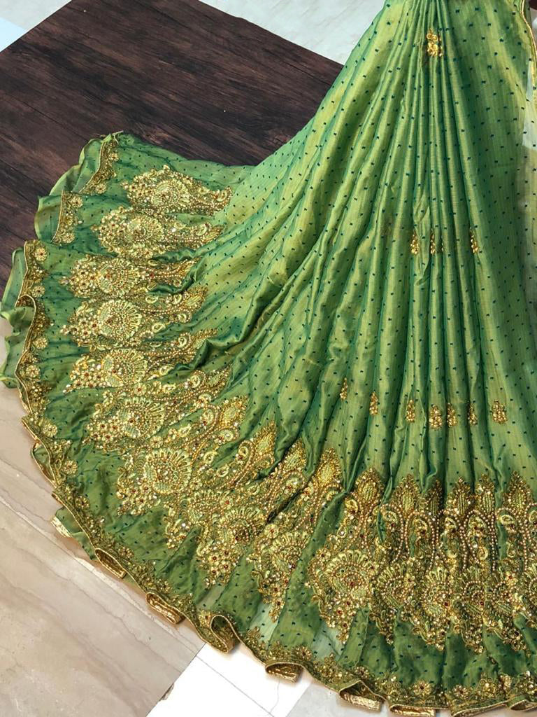 Designer Latest Embroider Saree For Women
